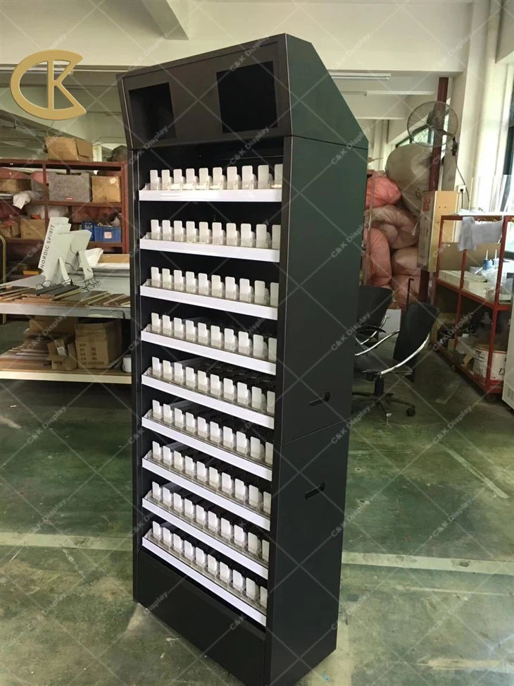 Metal LED Commercial Cigarette Display Shelves